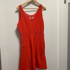 DianevonFurstenberg red dress summer and breatheable